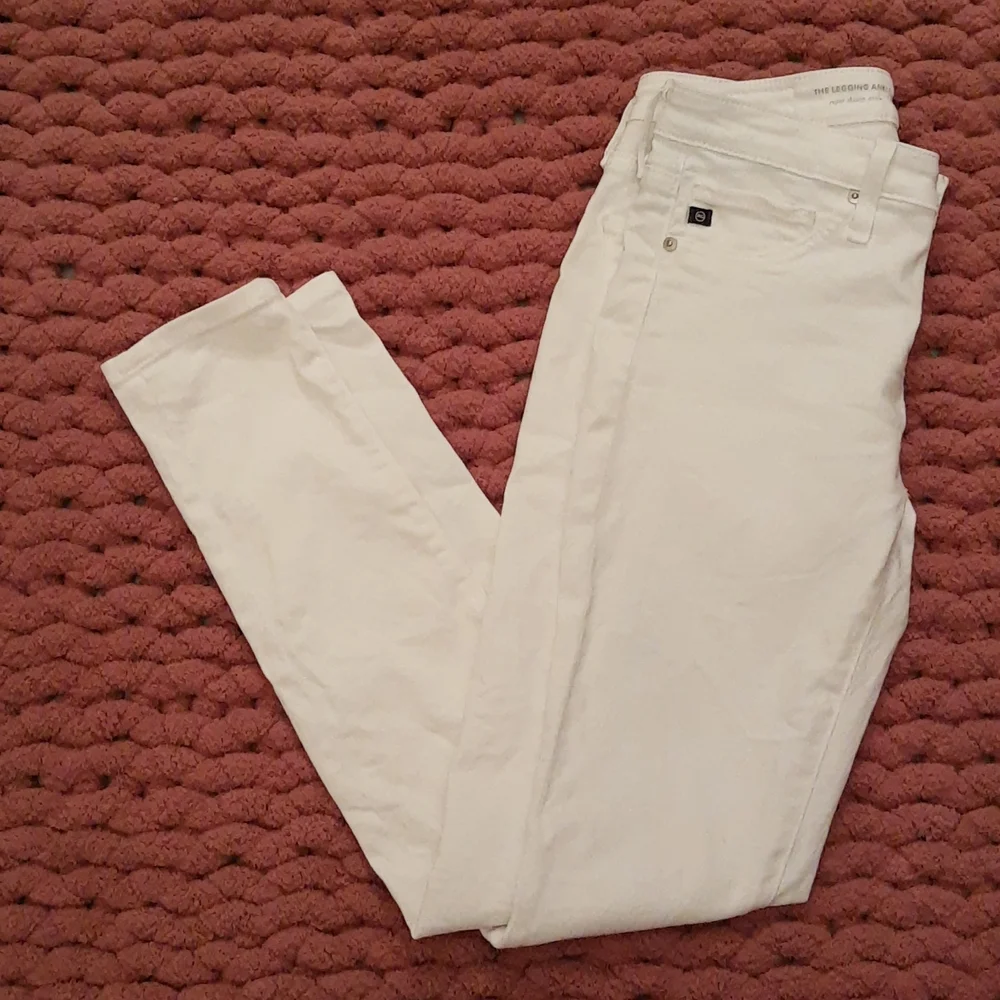 AG White Skinny Jeans - Picture 9 of 14
